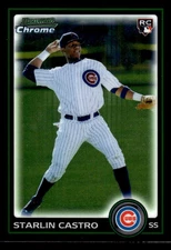 2010 Bowman Chrome BDP4 Starlin Castro Rookie Card! CUBS