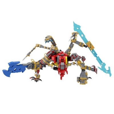 Calamity Mech Robot Building Blocks MOC Model Kit Bricks Toy Set for Kids