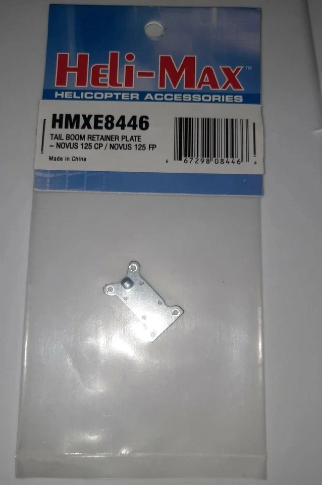 HELIMAX NOVUS 125 CP PARTS: HMXE8446 Tail Boom Retainer & HMXE7334 Complete Scr - Image 2 of 4