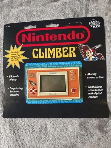 Nintendo Game & Watch CLIMBER Brand New Sealed Micro Games USA