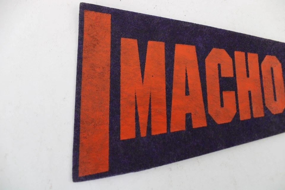 Bandera Bandera Macho Macho Man Randy Savage 9" ¡Extremadamente Rara! Foto 4 de 4