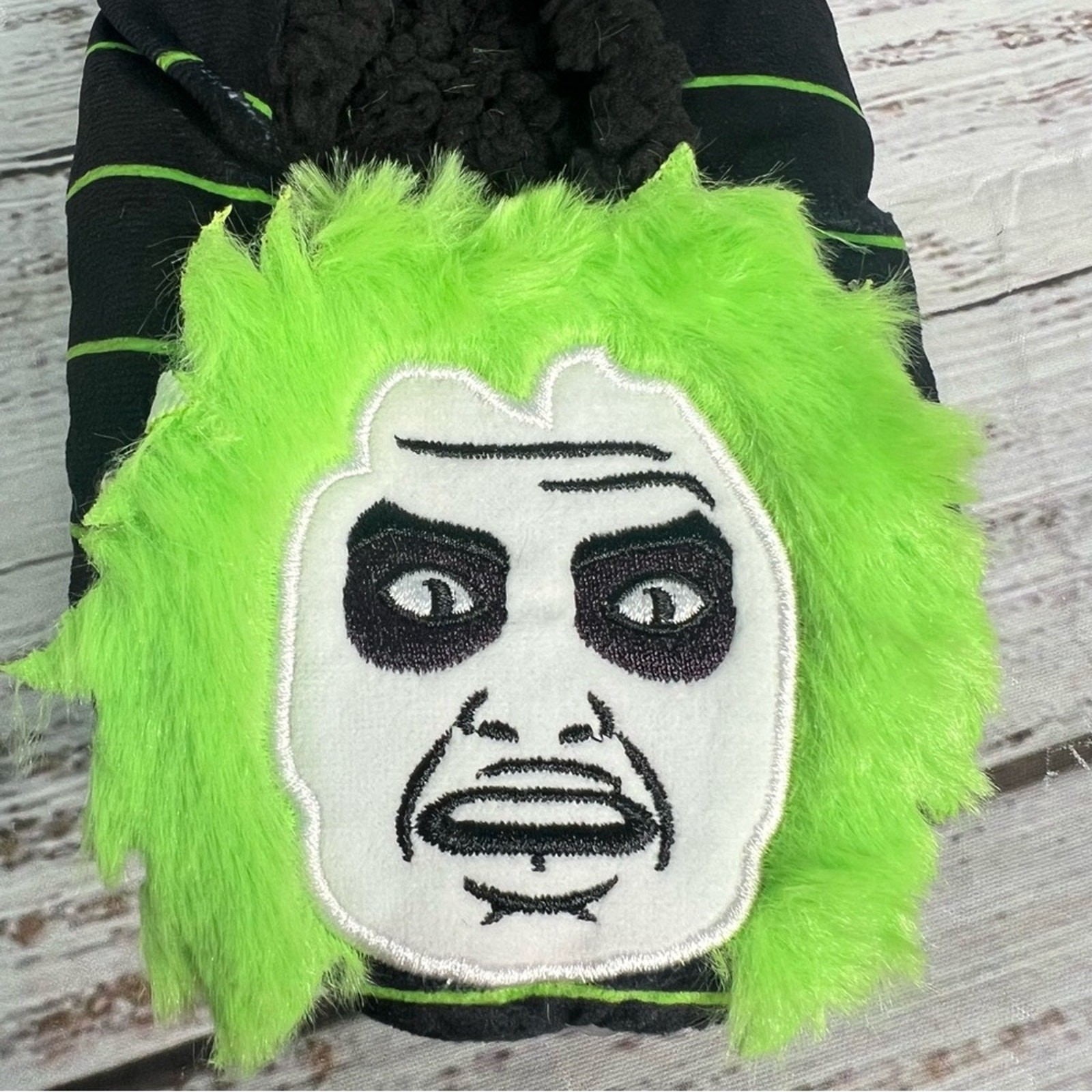 SAOLA Beetlejuice Pantofole Personaggio Ciabatte Calzini Suola Antiscivolo Uomo 6 8 Donna 7 9