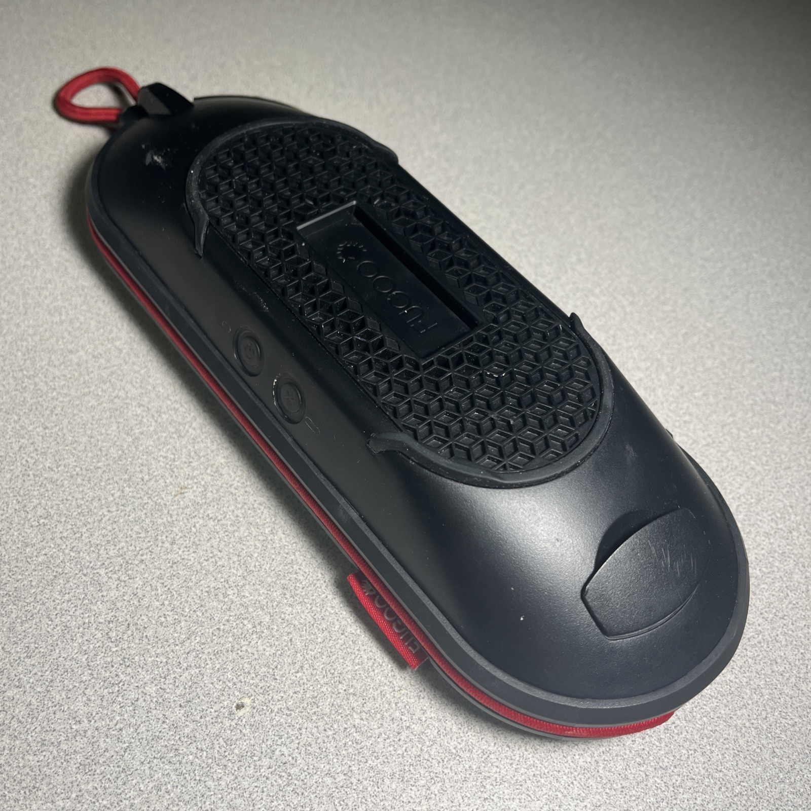 FUGOO Bluetooth Go Portable Speaker Black w/Red Trim Model FSNA3