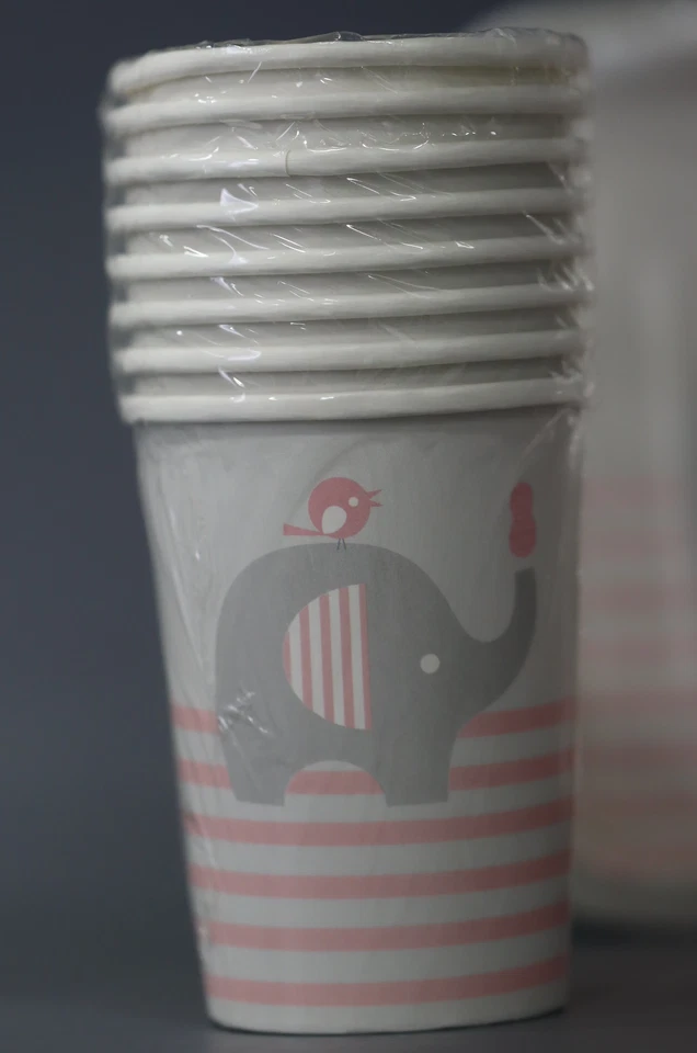 Little Peanut Girl Party Tableware Set - Plates, Cups, Tablecloths, and Napkins - Image 4 of 4