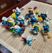 VINTAGE 1966,1970's,1980's SCHLEICH PEYO PORTUGAL, HONG KONG VARIOUS SMURF LOT