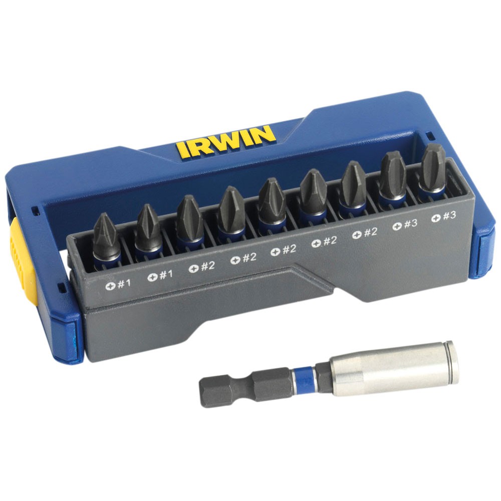 IRWIN® Phillips Impact Screwdriver Bit Set, 10 Piece