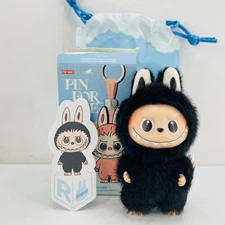 POP MART Labubu The Monsters Pin For Love Series Mini Vinyl Plush Doll Pendant R