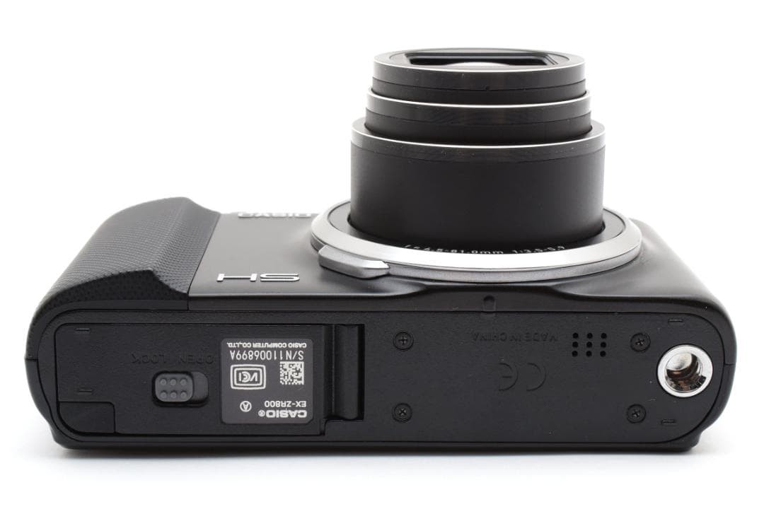 CASIO EXILIM EX-ZR800 Black Compact Digital Camera Excellent