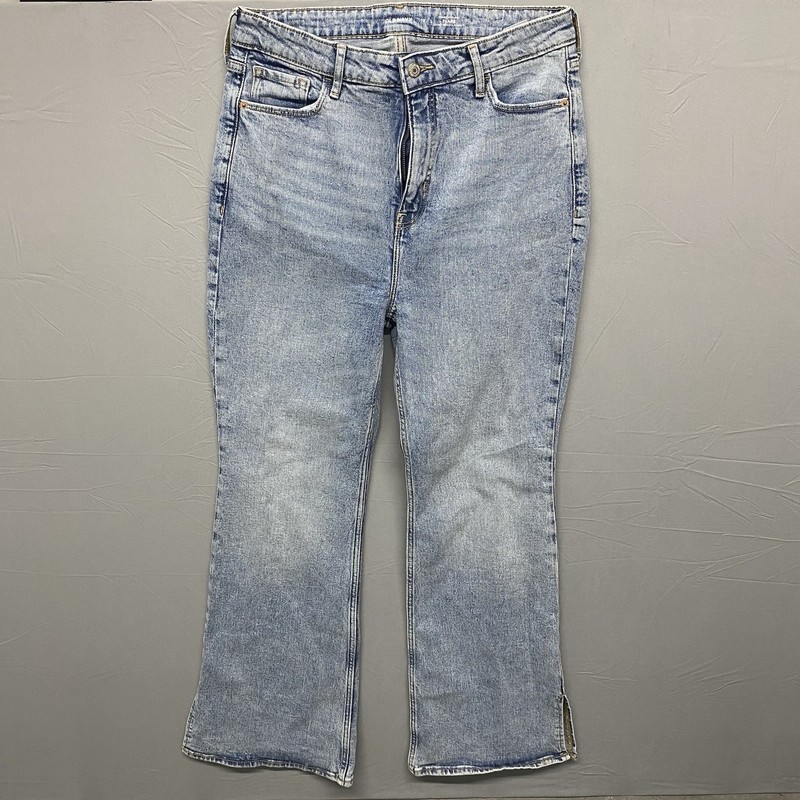 Women’s Old Navy Higher High-Rise Flare Blue Jeans Size 12