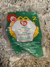 TY MCDONALDS TEENIE BEANIE BABY 2 Antsy The Anteater New In Package