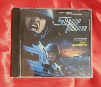 Starship Troopers Original Motion Picture Soundtrack CD, Basil Poledouris, 1997