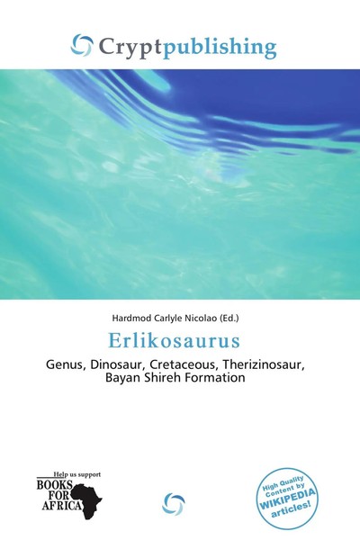 Hardmod Carlyle Nicolao | Erlikosaurus | Taschenbuch | Englisch (2026)-image
