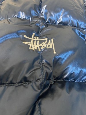 Stussy 24F/W Midweight Puffer Jacket Royal Blue Mens Size M EX 