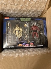 NECA Splinter and Shredder 2 pack TMNT Teenage Mutant Ninja Turtles NEW & SEALED