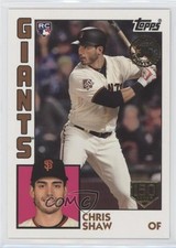 2019 Topps 1984 Baseball Rookies 150th Anniversary /150 Chris Shaw #84R-CSH 04o2