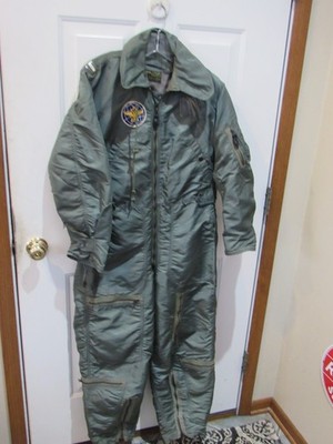 60's U.S.A.F ◎SUIT FLYING MAN'S フライトスーツ VTG 1960's USAF Men's Flying Coveralls CWU-1/P Flight Suit Medium