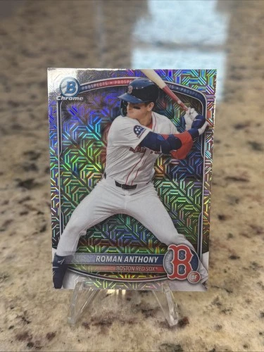 2025 Bowman Chrome - Prospects Roman Anthony #BCP-167 Mojo Refractor (RC)
