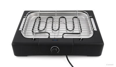 Tischgrill Partygrill Grill Thermostat elektrisch Elektrogrill Balkon E-Grill