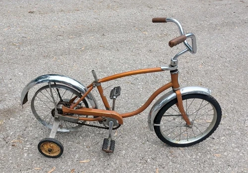 VINTAGE 1967 SCHWINN STINGRAY PIXIE LIL TIGER BICYCLE 16" WHEEL BIKE COPPERTONE