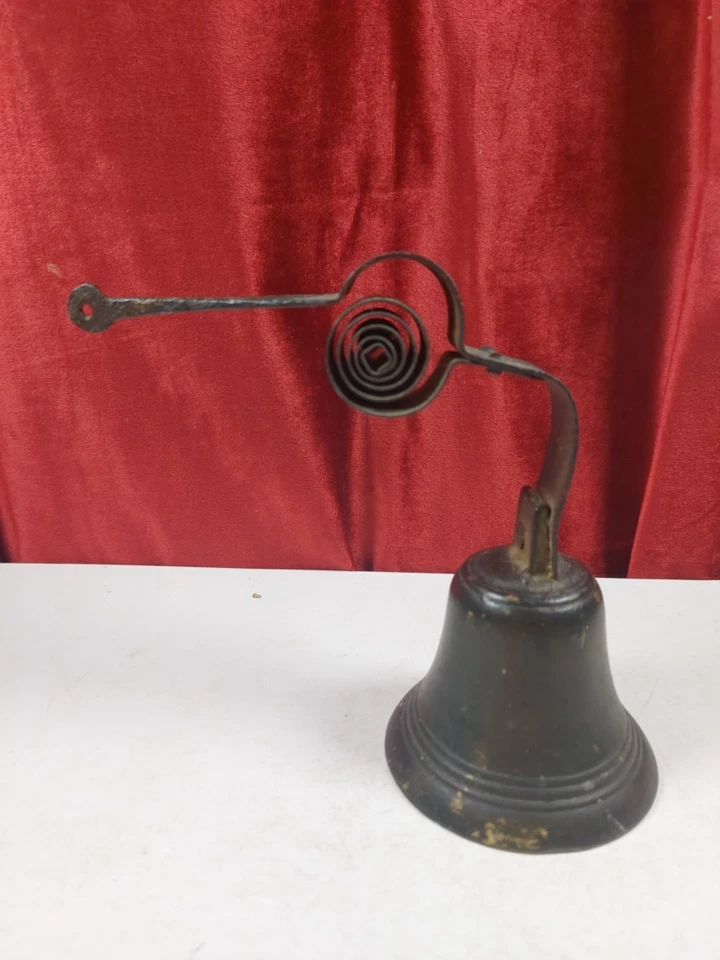 Campainha de porta de loja francesa antiga - Imagem 3 de 4