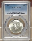 1964 KENNEDY HALF DOLLAR PCGS MS64 134261