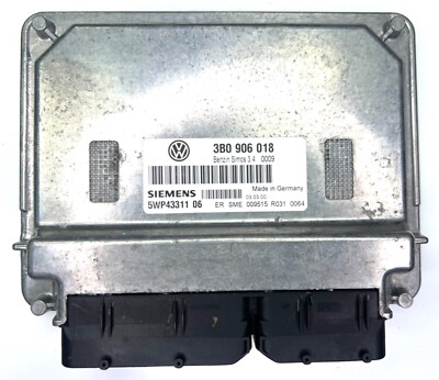 VAG ENGINE CONTROL UNIT  3B0906018 5WP4331106 benzin Siemens original K101