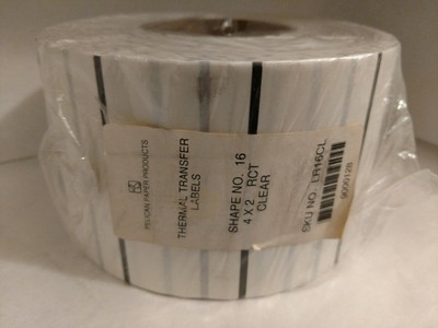 transparent thermal labels