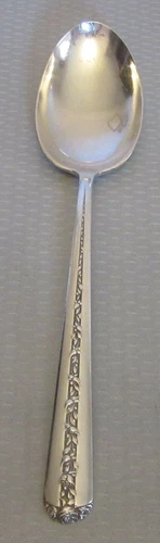 Towle Sterling Silver RAMBLER ROSE Serving Spoon Vegetable Large 8.5" 69g