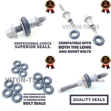 12 x MINI Cooper R50 R52  MINI Cooper S JCW R53 Rocker Cover Bolt Gasket Seal