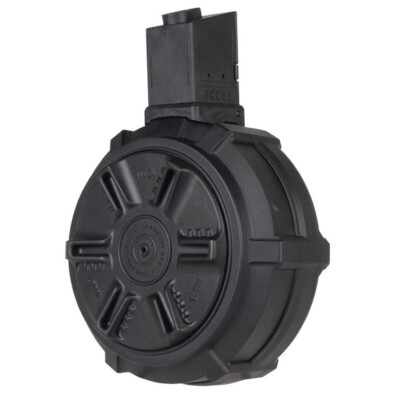 G&G 1500 BB PCC45 PDW Airsoft AEG Manual Wind Hi-Cap Drum Magazine G-08-198