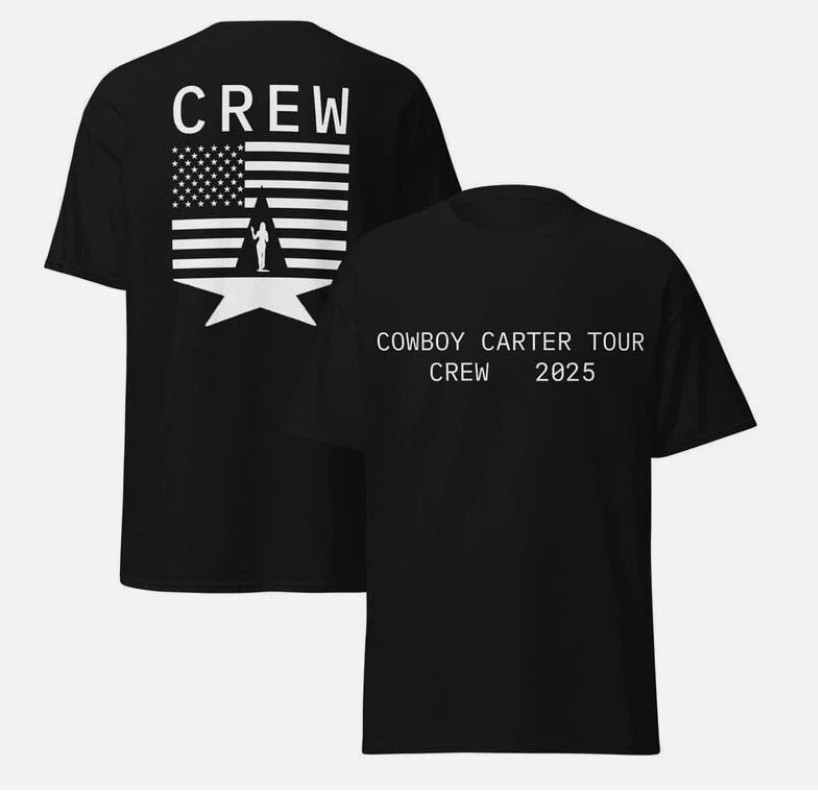Beyonce Cowboy Carter Tour Crew 2025 T-Shirt | eBay
