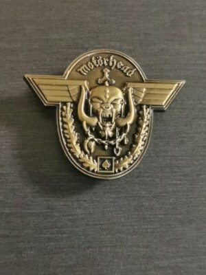 MOTORHEAD gehämmert Lemmy Pin Abzeichen Patch neu hochwertig Ace Of Spades 