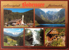 Ak Steirischer Bodensee im Seewigtal in der Steiermark, 1992, gelaufen