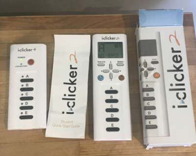 I-Clicker Plus + I-Clicker 2 Student Classroom Remotes