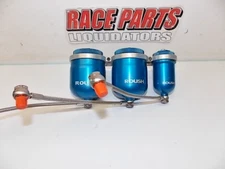 Roush Spun Alum 3 tank brake fluid reservoirs BMRS L/W lines AP race  061725-4