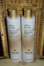 Lot of 2 Pantene Sultry Bronde Shampoo UV Pro...