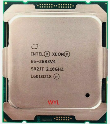 Intel Xeon E5-2683 V4 2.10 GHz 16-Core SR2JT LGA2011-3 CPU Processor 2683V4