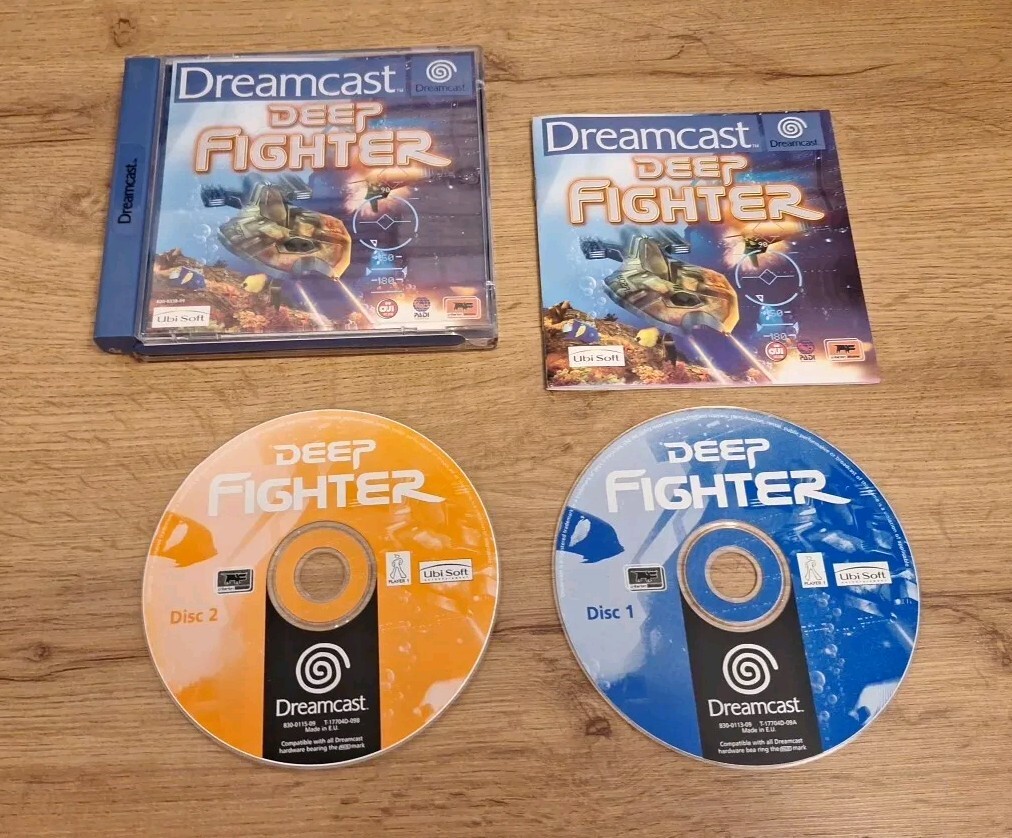 DEEP FIGHTER - DREAMCAST - PAL FRA - Complet