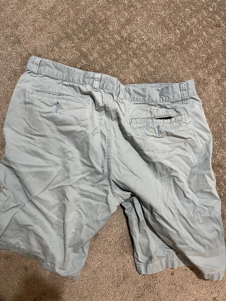 Pantalones cortos chinos PD & C para hombre 36 elásticos azul claro Foto 2 de 4