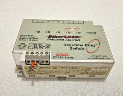 SIXNET ET5RS Serie Industrieller Ethernet Echtzeit-Ring Switch