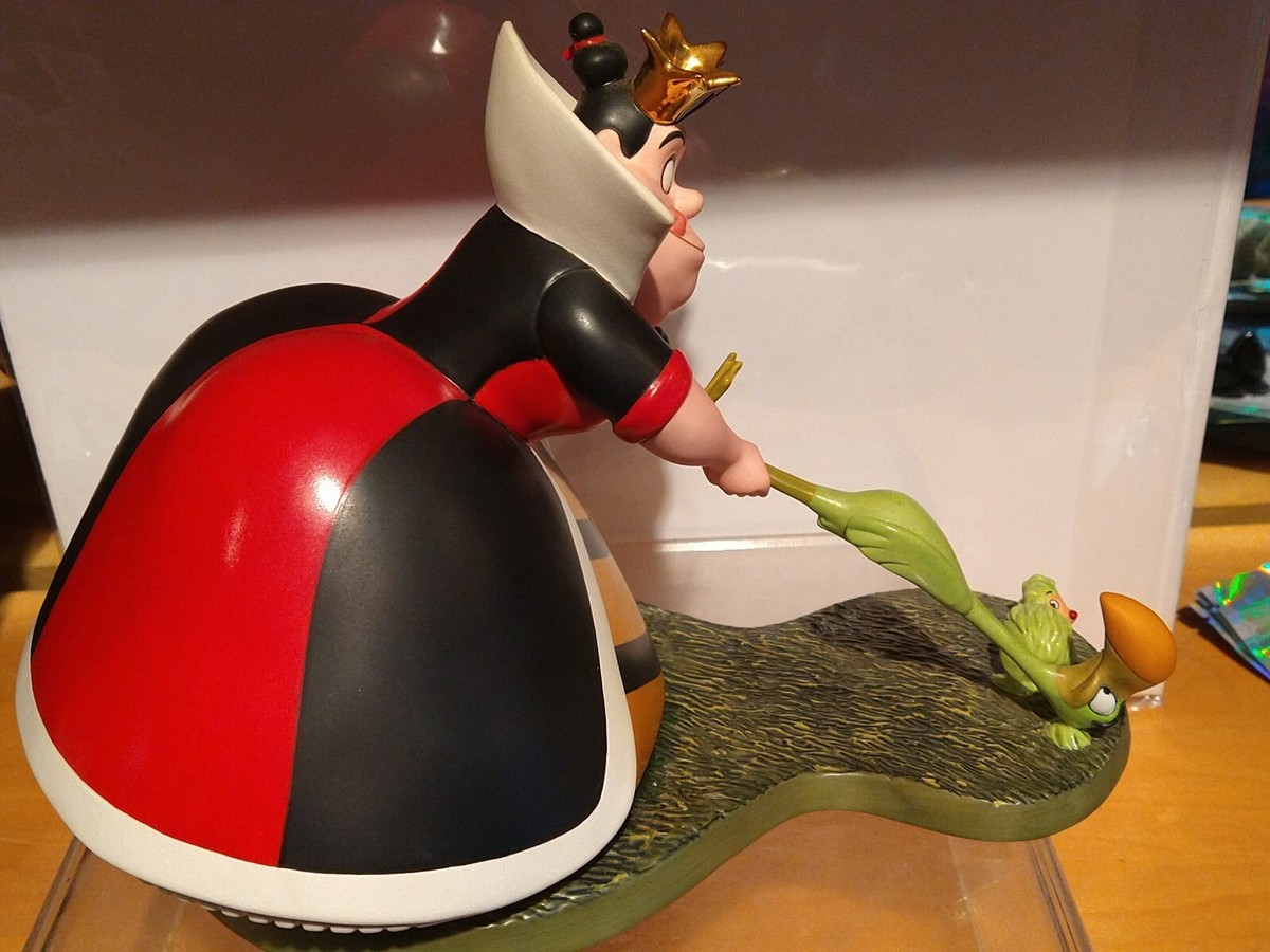 WDCC  プレイングカード　アリス　イン　ワンダーランド WDCC Alice in Wonderland Queen of Hearts Let The Game Begin | eBay