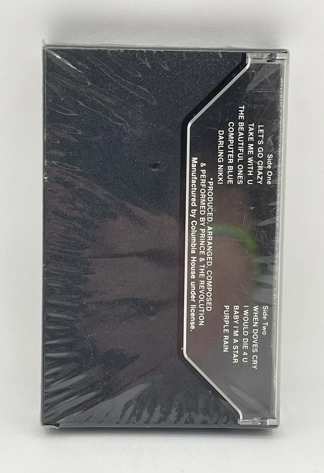 Purple Rain Prince And The Revolution Soundtrack Brand New Sealed Cassette RARE - Image 2 of 2