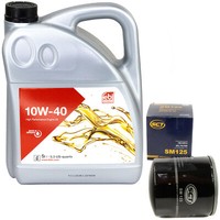 MotoröL Set 10W-40 5 Liter + ÖLfilter FüR Hyundai Ix35 KIA Sorento Mitsubishi