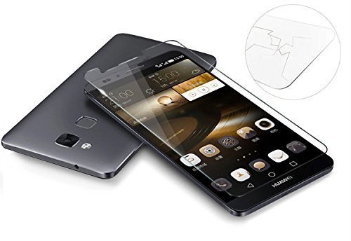 2 Protections écran Verre Trempé Pour Huawei Mate S - Clair Et Résistant - Neuf