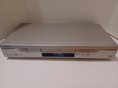 Sharp DVD / CD Player Gray DV-S1U No Remote Control  In Good Condition