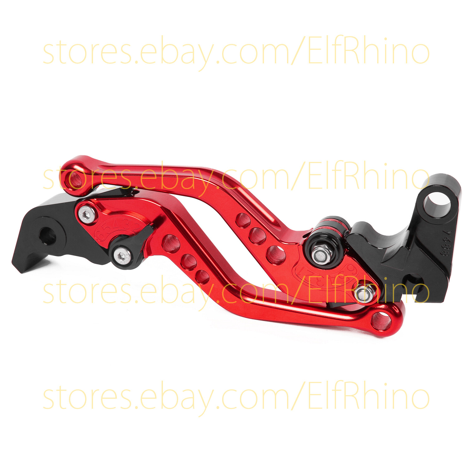 CNC Brems- & Kupplungshebel Verstellbar Für Honda CBR650F, CB650R & Mehr – Klappbar, 6-fach Einstellbar, Aluminium