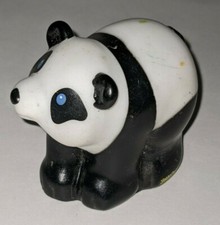 Fisher Price Little People Oso Panda Zoológico Arca de Noé Selva Figura de Juguete RARO DIFÍCIL DE ENCONTRAR