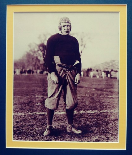 KNUTE ROCKNE 2008 Donruss Classics GAME WORN COAT matted in a beautiful display. - Picture 3 of 4