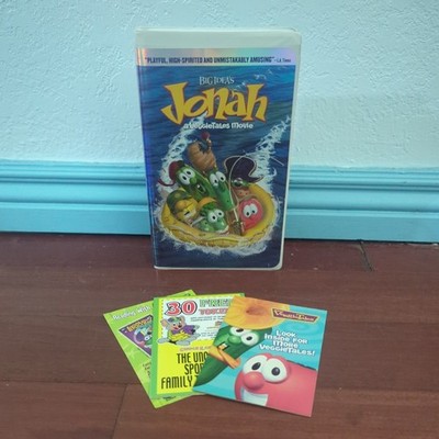 JONAH - A Veggie Tales Movie Children's Christian Video, VHS Tape 2002 Preschool