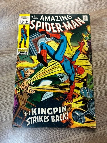 Amazing Spider-Man #84 1970 VG Romita Art Schemer and Kingpin Issue